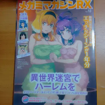 메가미 매거진RX Vol.13 2023년 11월호 포스터 포함