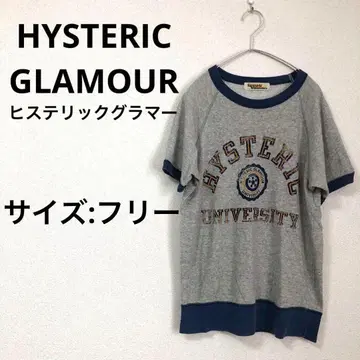 [새상품급] HYSTERIC GLAMOUR 티셔츠 그레이 프리 사이즈
