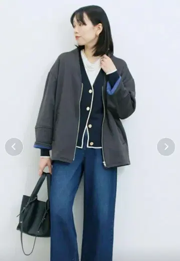 노카라 자켓 그레이 L 사이즈