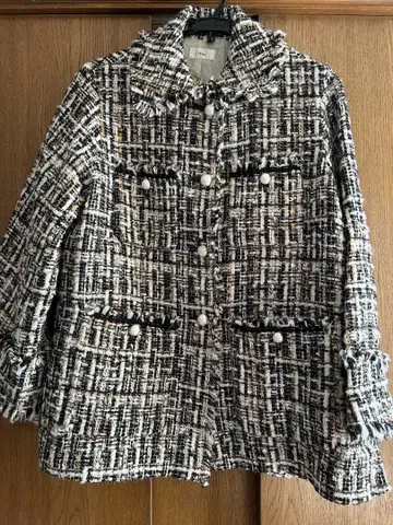 IENA 트위드 자켓 38