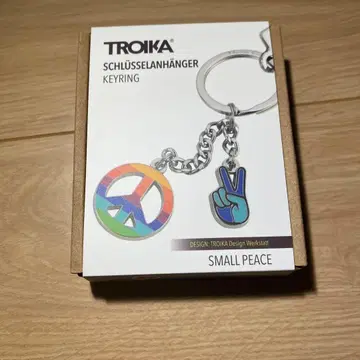TROIKA 평화 마크 키링 스몰