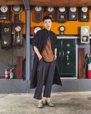 tac:tac 타크타크 스탠드 칼라 오버사이즈 폴리에스터 코트