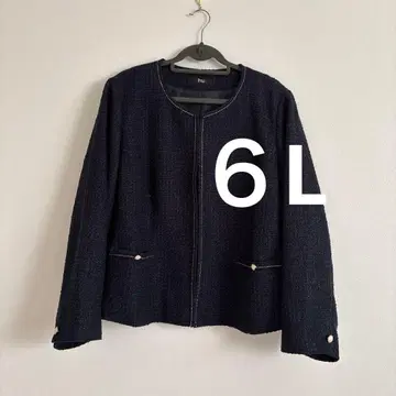 SMILE LAND 네이비 노카라 자켓