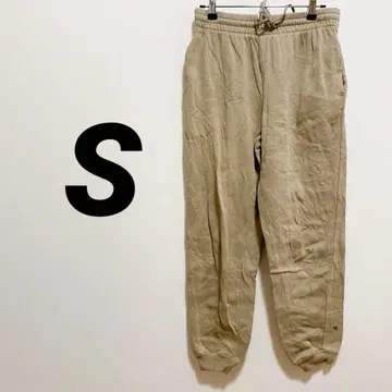 카키 조거 팬츠 허리밴딩 [ S ] 남성용 여성용 구제 의류