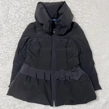 M'S GRACY 엠즈 그레이시 숏 다운 코트 블랙 큰 옷깃