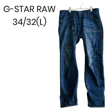 [ G-STARRAW ] 테이퍼드 34/32 L 데님 인디고 1320
