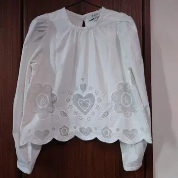 sea new york 아이렛 레이스 블라우스 셔츠