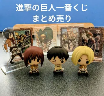 진격의 거인 제일복권 쵸코놋코 3종 아크릴 스탠드 5종 묶음 판매