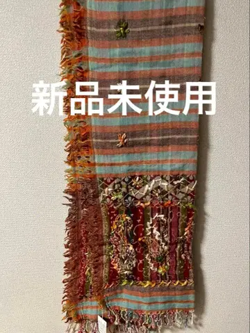 [택 포함 새상품] 아몬드 아이 자수 스톨/숄