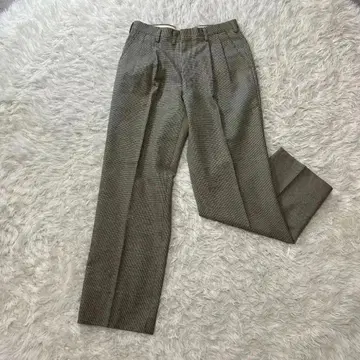 선착순 닥스 슬랙스 남성용 M 사이즈 블랙 체크 무늬