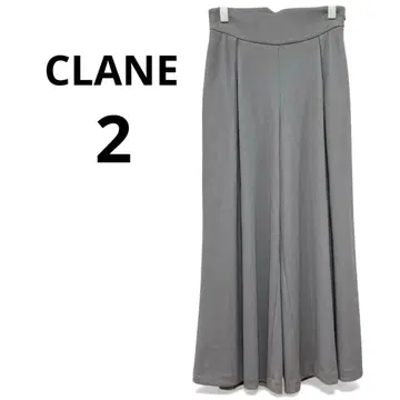 CLANE 클라네 와이드 팬츠 턱 플레어 허리밴딩 2