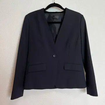 ririyano 노카라 네이비 컬러 수트