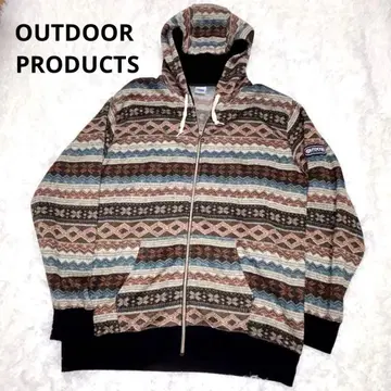 아웃도어 프로덕츠 지퍼 후드티 후드 부착 사이즈 4L 캐주얼