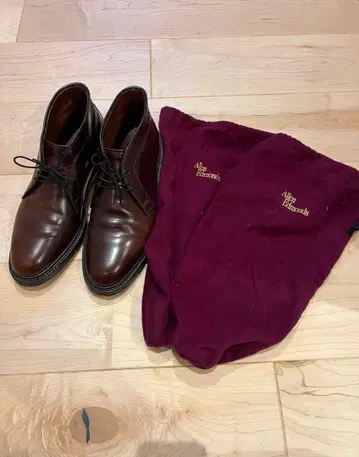 Allen Edmonds 브라운 처카 부츠 7D