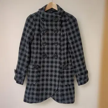 RESEXXY 그레이 블랙 하운드투스 코트