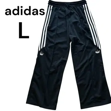 [ 새상품 ] adidas originals 저지 블랙 팬츠 L