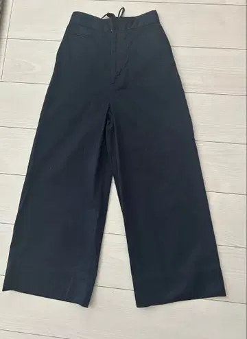 맥피 하이웨스트 와이드 팬츠