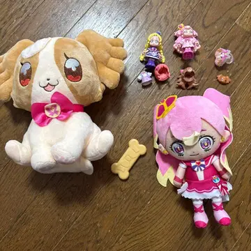 원더풀 프리큐어 오샤베리 타푸리 코무기 봉제 인형 옷 갈아입히기 인형