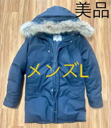 [ 새상품급 ] PYRENEX 피레넥스 퓨어 프렌치 덕 다운 네이비 L