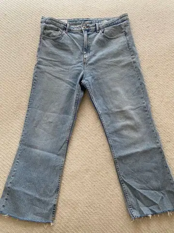 ZARA 라이트 블루 데님 팬츠