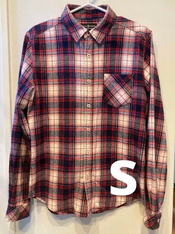 저널 스탠다드 JOURNALSTANDARD 플란넬 셔츠 s 사이즈