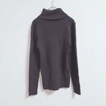 베이스먼트 온라인 브라운 긴팔 F 니트 스트레치