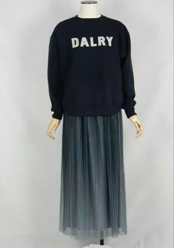 미사용 ] CLOCHE 튤 플리츠 스커트 그라데이션