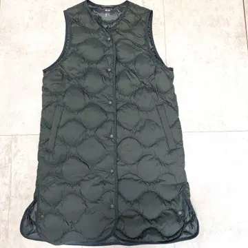 UNIQLO ULTRA LIGHT DOWN 다운 베스트 다크 그린