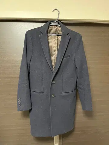 ABAHOUSE ecru 체스터 코트 사이즈 2 네이비