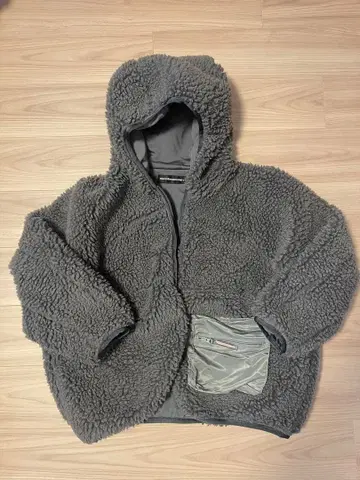 mercibe a ucoup 그레이 플리스 자켓