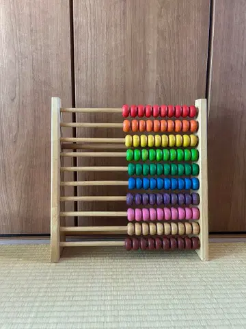 etVoila 레인보우 아바쿠스 100 구슬 소로반