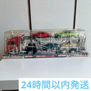 니시마츠야 슈퍼 파워 트랙X 캐리어카 전체 길이 약 52cm 자동차 포함