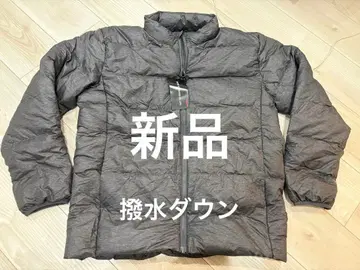 새상품 발수 다운 자켓 L 그레이 다운 90%