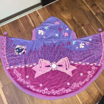 도쿄 디즈니 리조트 라푼젤 후드 부착 케이프