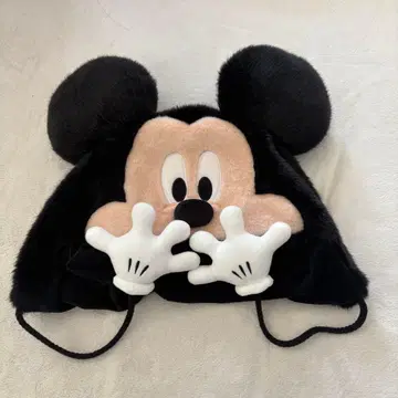 미키마우스 퍼 모자