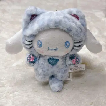 산리오 갸루 고양이 시리즈 마스코트 홀더 시나몬