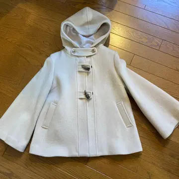 Deux archives 후드 부착 더플 코트