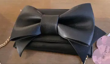 시마무라 아오키 미사코 m petit 리본 지갑 숄더백 포쉐트