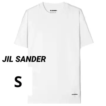 새상품 질 샌더 JIL SANDER 화이트 T셔츠 코튼 S
