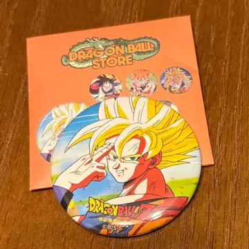 드래곤볼 캐릭터 확정 캔뱃지 손오공