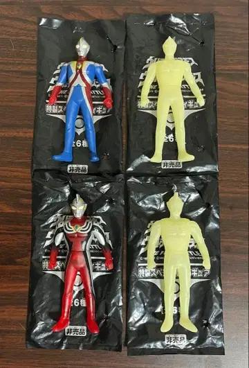 울트라맨 코스모스 저스티스 축광 클리어 레드 예매권 혜택 소프트 비닐