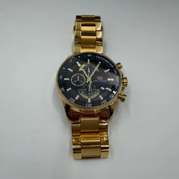 MINI FOCUS 골드 손목시계