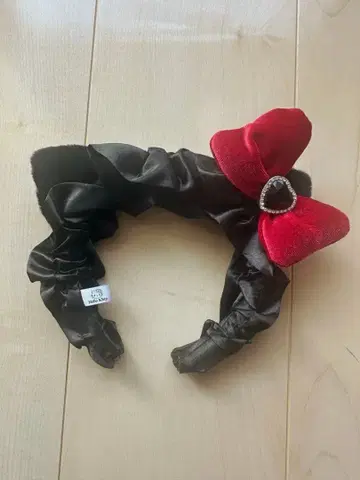 [ USJ ] 리본 포함 머리띠 블랙 키티