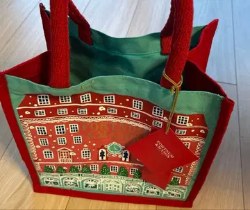 미사용 새상품 FORTNUM & MASON 크리스마스 한정판 토트백