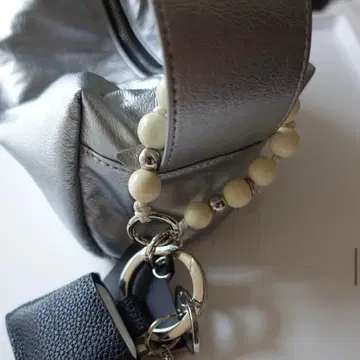 upbeads 아이보리 비즈 키링