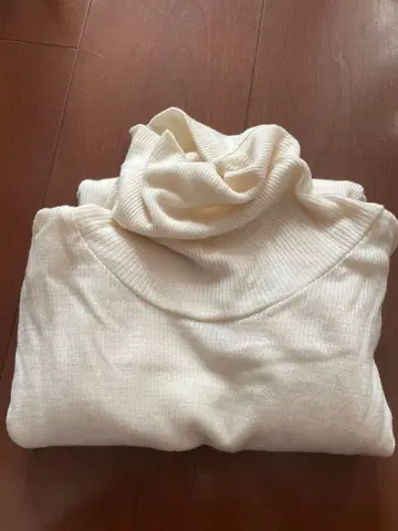 프레임워크 얇은 소재 터틀 니트