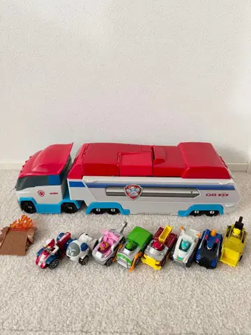 파우 패트롤 다이캐스트 비클 8대 세트