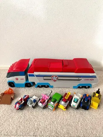 파우 패트롤 다이캐스트 비클 8대 세트