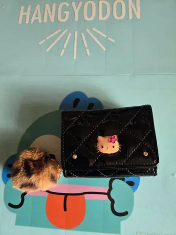 헬로키티 3단 접이식 지갑