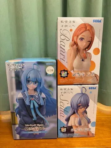 시운지 가문의 아이들 피규어 3체 세트